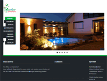 Tablet Screenshot of gartenbau-bucher.de